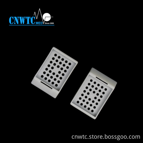 Lab Supplies: Square Embedding Cassette for Plastic Pathology Biopsy Specimens